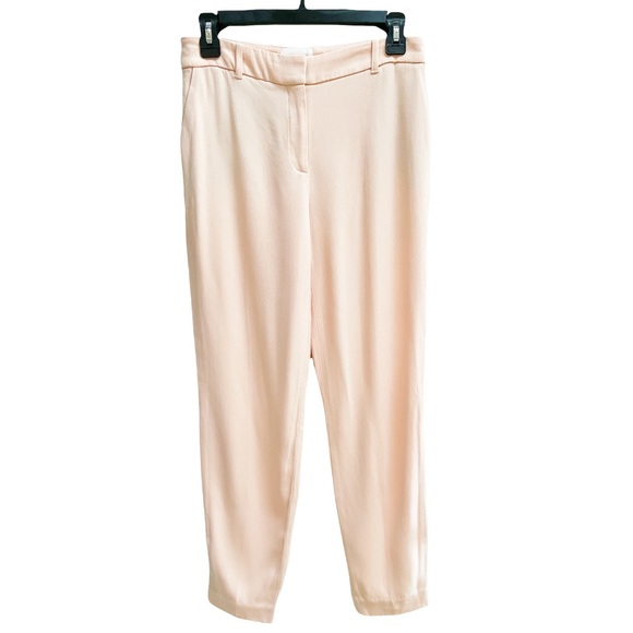 SEZANE Gustavo Trouser Pants Nude Blush Pink - Picture 5 of 9